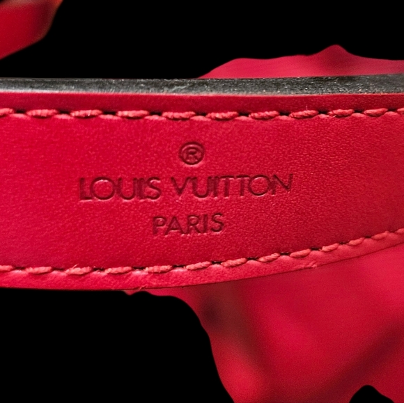 LOUIS VUITTON Vintage Epi Noe in Castillan Red - GORGEOUS! - Picture 5 of 11